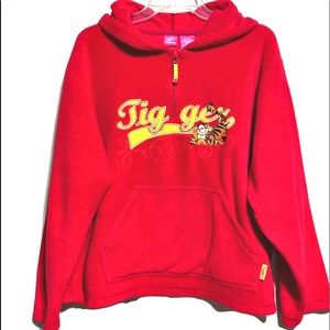 Disney Tigger Fleece 1/4 Zip Sweater